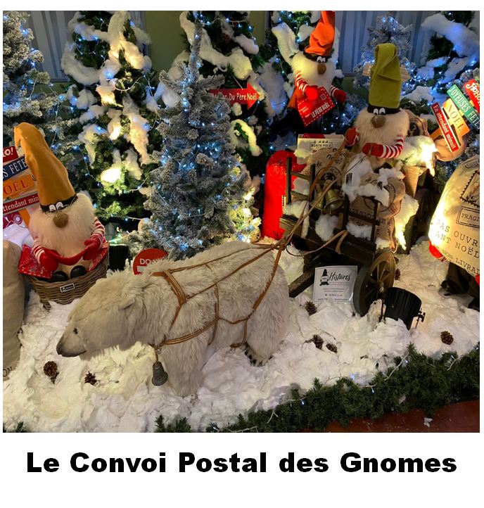 Location Décors de Noël - Le Convoi Postal des Gnomes de Noël