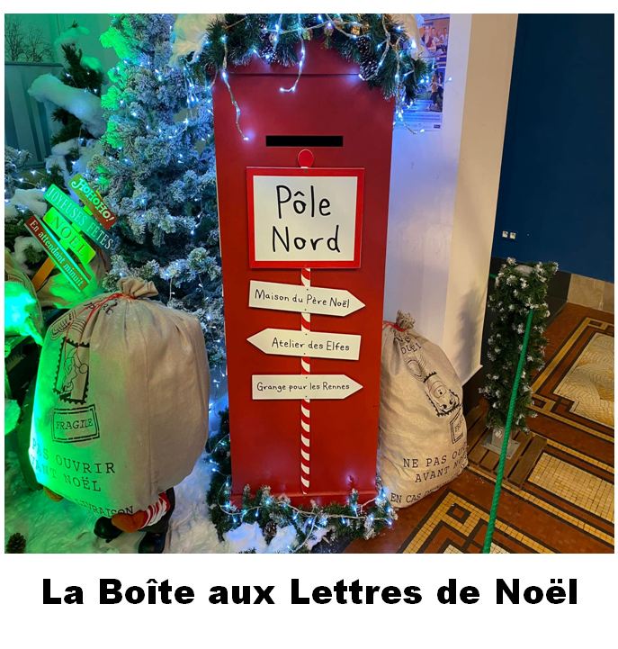 Location Décors de Noël - La Boîte aux lettres du Père Noël